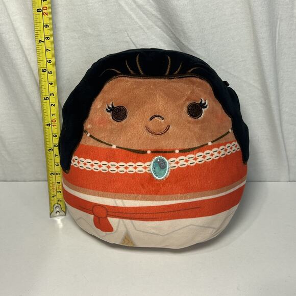 Disney Moana Squishmallow 6.5” Plush Toy Stuffed Gift Princess Kellytoy Kids - Picture 1 of 6